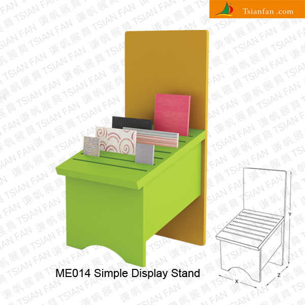 Ceramic Tile Wooden Display Table RackME014Stone Display Rack,Ceramic